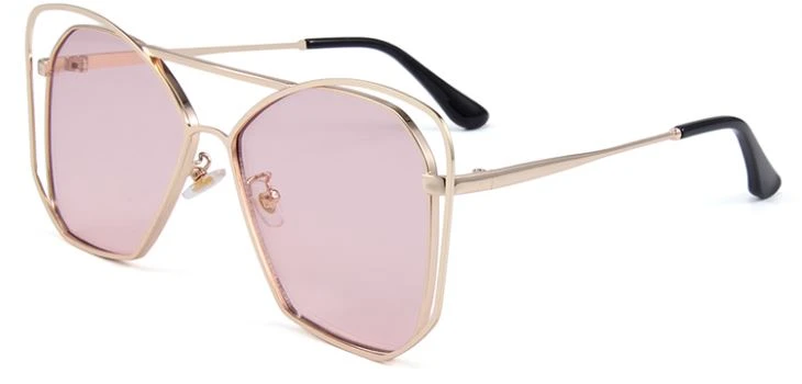 Special Cat Eye Metal Sunglasses