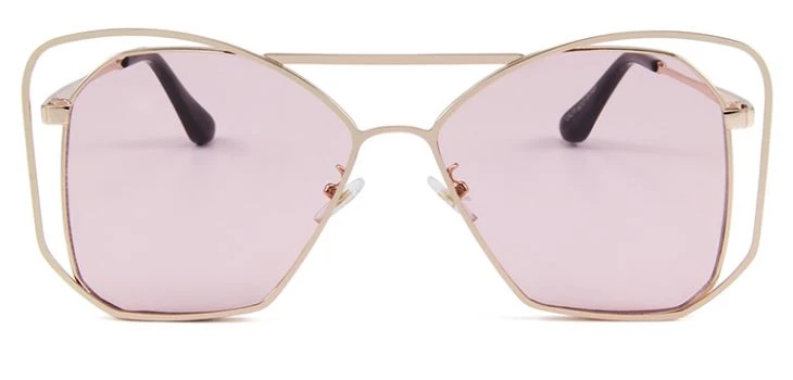 Special Cat Eye Metal Sunglasses